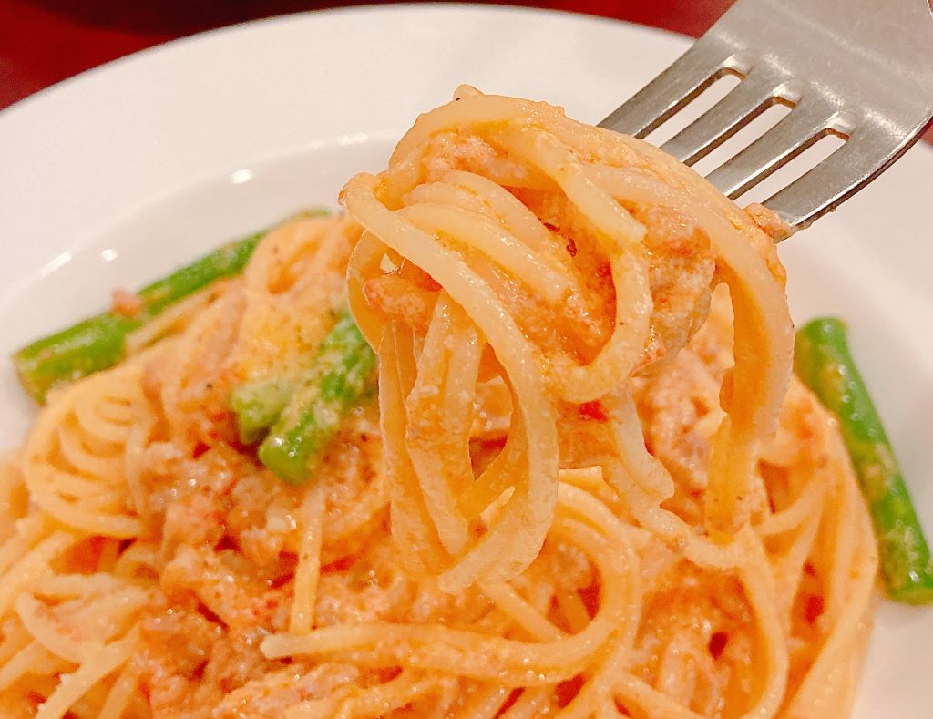 カフェブラン学園店のスパゲッティ
