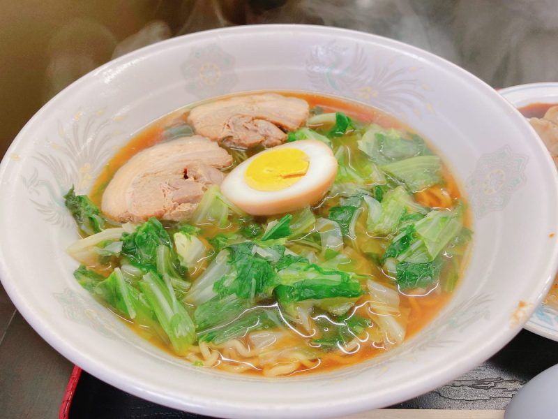 出雲市にある楽楽の野菜ラーメン