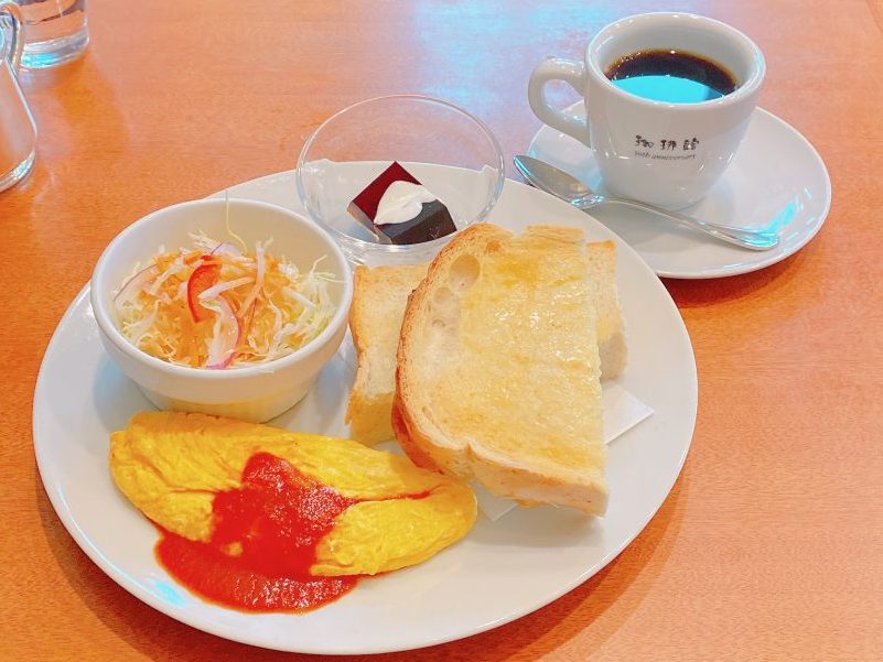 ウィーンの森 田和山店のモーニング